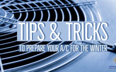 Tips & Tricks to Prepare Your A/C for the Winter